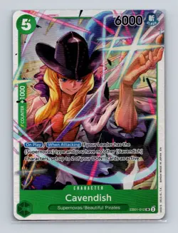 Cavendish (Reprint) EB01-012 One Piece The Best Vol. 2 Foil Super Rare Card NM+ - Image 1