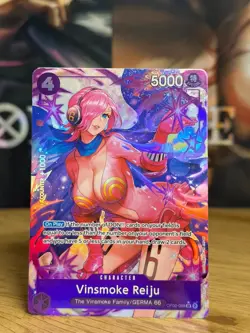 Vinsmoke Reiju OP06-069 One Piece TCG ENGLISH FREE WORLDWIDE SHIPPING - Image 1