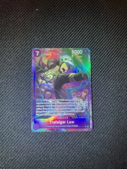 Trafalgar Law OP12-073 Legacy of the Master SR Alt Art One Piece TCG English - Image 1