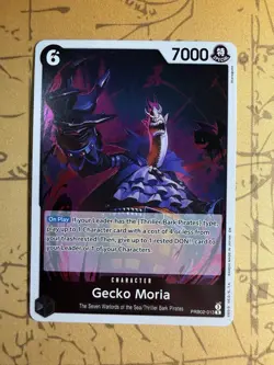 Gecko Moria PRB02-013 Foil Premium Booster The Best Vol.2 English NM One Piece - Image 1