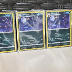 Pokemon TCG Umbreon SWSH Black Star Promo SWSH091 Regular Lot of 4 Cards - Image 2