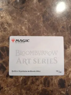 Art Card: Ruthless Negotiation - Bloomburrow Art Series - 16/54 - Image 2