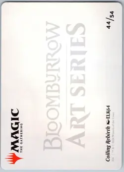 Coiling Rebirth Art Card S Art Series: Bloomburrow 44 NM - Image 2