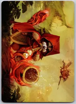 Raccoon Rallier Art Card S Art Series: Bloomburrow 20 NM - Image 1