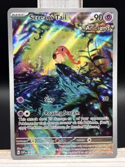✨Scream Tail 065 Sv: Scarlet & Violet Promo Cards Holo Illustration Rare✨ - Image 1