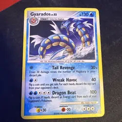 Pokemon Gyarados Deck Exclusives Holo Rare Card 019/100 130 LP 2008 - Image 1