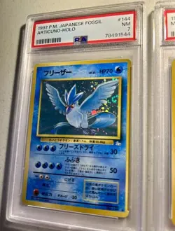 1997 ARTICUNO #144 - Fossil PSA 7 NM Pokemon Trading Card Japanese Holo Foil JP - Image 3