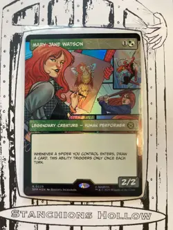 MTG Mary Jane Watson (Borderless, Foil) - Marvel's Spider-Man (SPM) R 0229 - Image 1