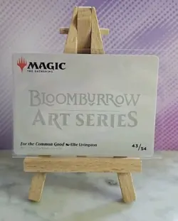 MTG: Bloomburrow Art Series - For the Common Good 43/54 - NM Condition - Image 2