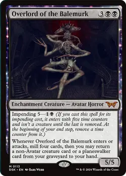 MTG - Overlord of the Balemurk - Duskmourn - NM - 113 - Image 1