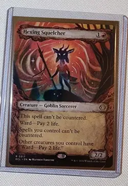 Hexing Squelcher (Showcase) Lorwyn Eclipsed Regular - Image 1