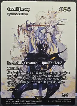 Cecil Harvey #18 Final Fantasy: Through the Ages Borderless Regular Rare - Image 1