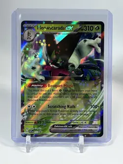 Pokemon Meowscarada ex SVP 033 Black Star Promo Ultra Rare Holo NM - Image 1