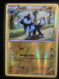 Pokemon TCG Luxio BREAKPoint 45/122 Reverse Holo Uncommon - Image 2