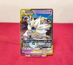 Pokemon TCG Solgaleo & Lunala GX Alt Art Card 75/236 Cosmic Eclipse NM Lillie - Image 1