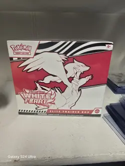 Pokemon Scarlet and Violet White Flare Elite Trainer Box ETB Sealed NEW IN BOX - Image 1