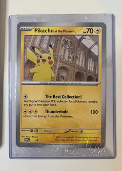 Pokemon x Natural History Museum Exclusive Jumbo Pikachu at the Museum Sealed - Image 1