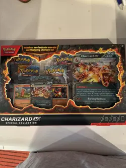 Pokemon Charizard ex Special Collection Box w/ Lenticular Jumbo - NEW SEALED TCG - Image 1