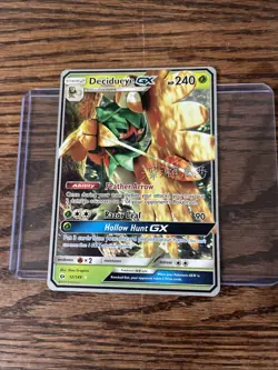 Pokemon TCG Decidueye GX 12/149 World Championships 2017 Reprint RARE Promo - Image 1