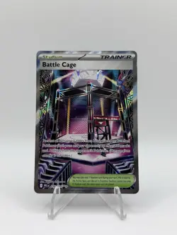 NM Battle Cage Full Art 116/094 Phantasmal Flames Pokemon TCG - Image 1