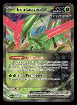 Iron Leaves ex 128 Promo Scarlet & Violet Pokemon NM - Image 1