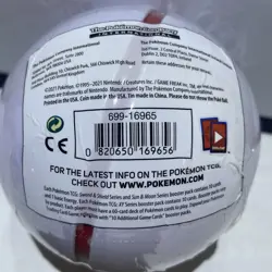 Pokemon Tcg Poke Ball 10 Contains 3 Tcg Booster Packs&One Pokemon Coin From 2021 - Image 3