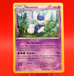 Meowstic | #43/106 | Rare | Cracked Ice Holo | Flashfire | Pokemon | See Sales - Image 1