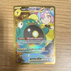 Pokemon Iono's Bellibolt ex 188/159 Journey Together Hyper Rare Holo - Image 1