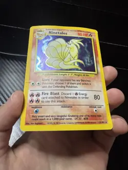 Ninetales 012/102 Base Set Holo Rare Pokemon TCG Vintage - Image 4