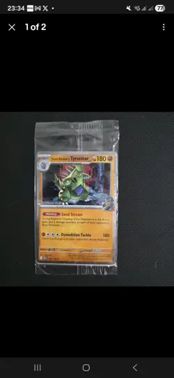 Pokemon TCG Riolu MEP 010 Tyranitar promo, alakazam pkc promo - Image 3