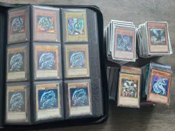 Yu-Gi-Oh Old School Blue Eyes White Dragon Binder Collection NO RESERVE READ - Image 1