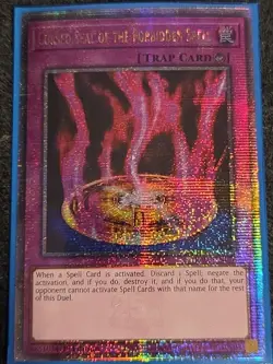 Yugioh! Cursed Seal Of The Forbidden Spell - RA03-EN076 - Quarter Century Rare - Image 1