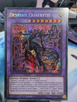 YuGiOh! Despian Quaeritis MP22-EN141 Secret Rare 1st Ed - Image 1