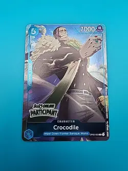 Crocodile (Online Regional 2023) [Participant] OP02-053 One Piece Promotion. - Image 1