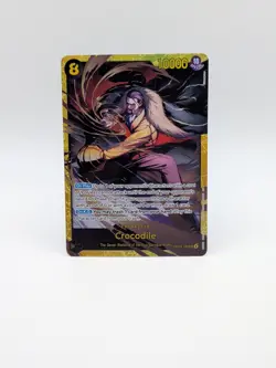 One Piece TCG OP14-120 The Azure Sea's Seven Foil Crocodile SEC - Image 1