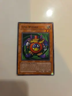 1x Time Wizard SDJ-015 YuGiOh Card 1st LP Free Shipping - Image 2