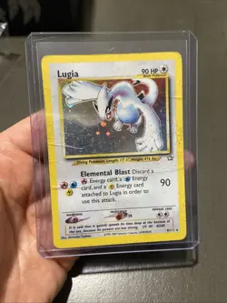 Pokemon TCG Lugia Neo Genesis Holo Rare Card 9/111 - Image 1