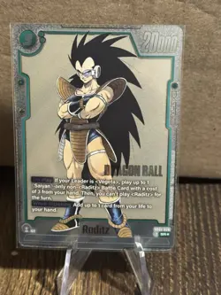 Raditz SB01-026 SR☆ Fusion World Dragon Ball Super Card - Image 2