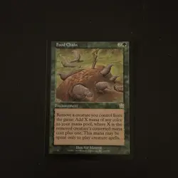 Magic The Gathering Mercadian Masques Food Chain #246 Lightly played - Image 1