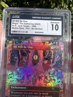 MTG All Will Be One RAINBOW FOIL Secret Lair Drop Series 1888 CGC 10 Teagle 🔥 - Image 4