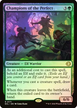 Champions of the Perfect Foil Lorwyn Eclipsed NM MTG - Image 1