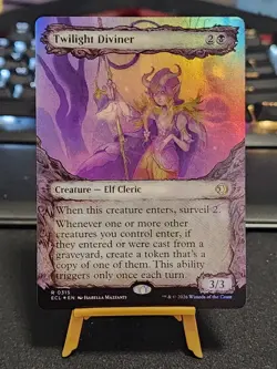 Twilight Diviner (Showcase, Foil) - Lorwyn Eclipsed NM - Image 1