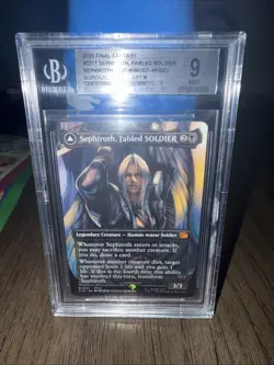 Sephiroth, Fabled SOLDIER (0317) (Borderless) Final Fantasy Regular - Image 1