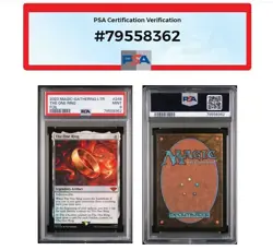 The One Ring FOIL 246 M PSA 9 Gem Mint MTG Lord of the Rings - Image 3