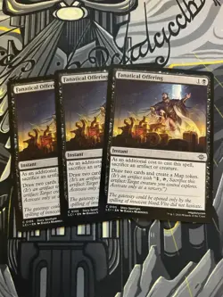 MTG x3 Fanatical Offering The Lost Caverns of Ixalan Regular - Image 1