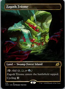 Zagoth Triome (Showcase) R Ikoria: Lair of Behemoths 313 NM - Image 1