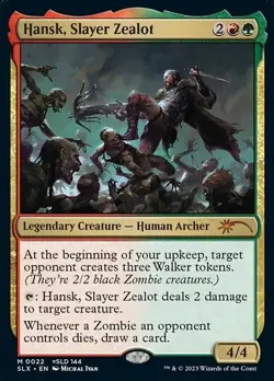 MTG Hansk, Slayer Zealot Universes Within 22 - Image 1