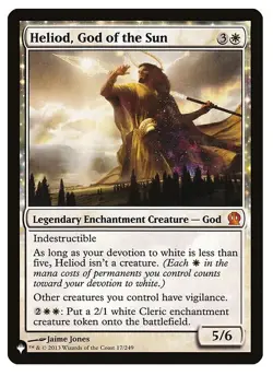 MTG: 1 x Heliod, God of the Sun & Tokens - Mythic - The List Theros (THS) - M/NM - Image 1
