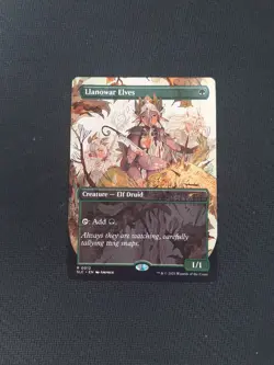 MTG Llanowar Elves, Secret Lair Encyclopedia. N/M - Image 1