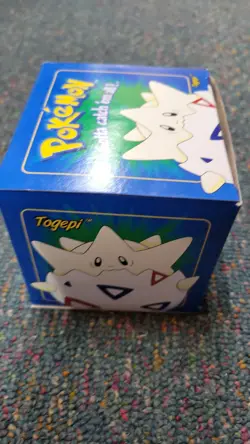 VINTAGE "POKEMON TOGEPI LIMITED EDITION 23K GOLD-PLATED TRADING CARD" W/BOX NR - Image 4